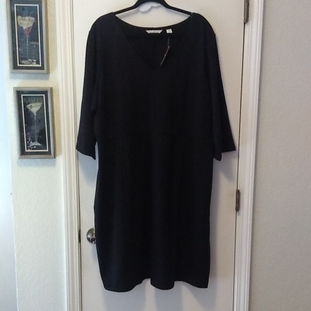 Avenue Black Sheath Dress - 26/28